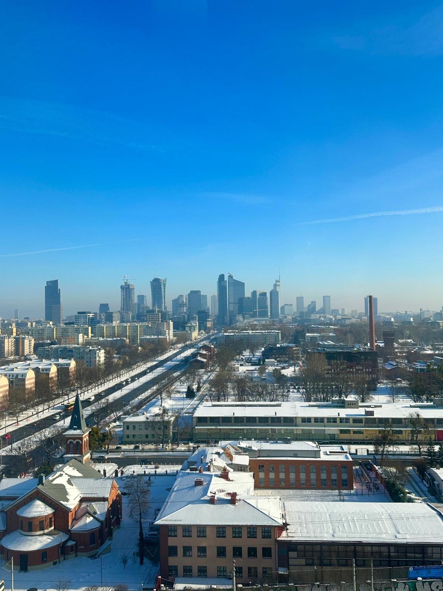 Sky Tower Apartments Varsó Kültér fotó